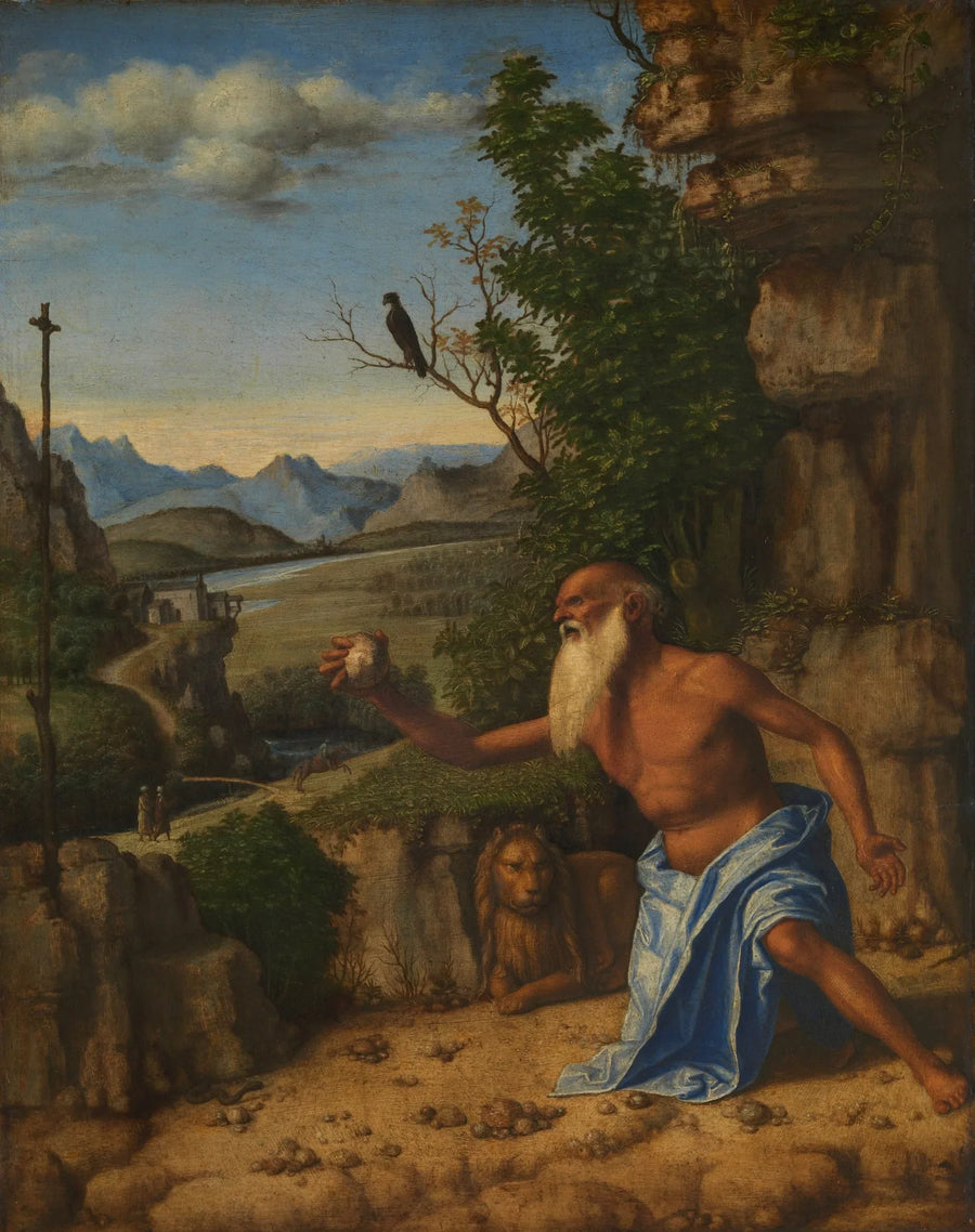 San Girolamo in de woestijn - Cima da Conegliano