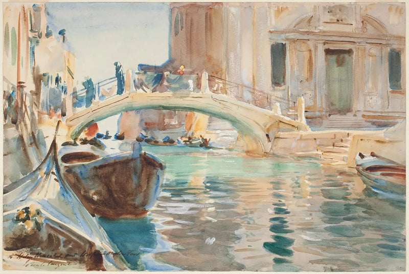 San Giuseppe di Castello, Venetië - John Singer Sargent