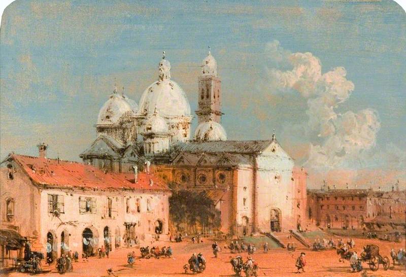 San Giustina van Prato della Valle, Padua - Francesco Guardi