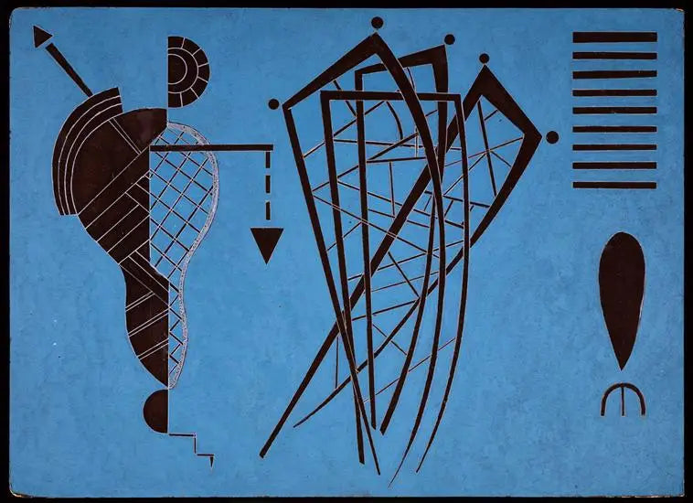 Zonder titel - Vassily Kandinsky