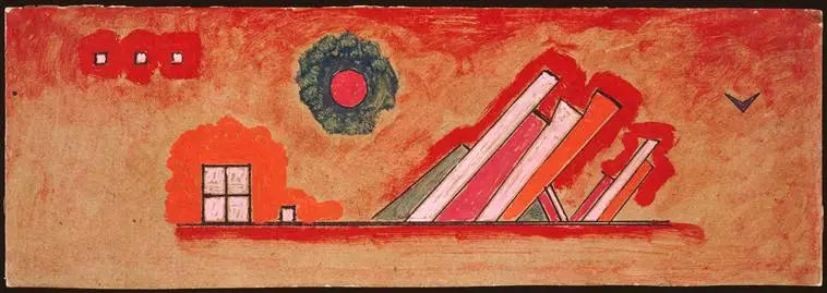 Zonder titel - Vassily Kandinsky