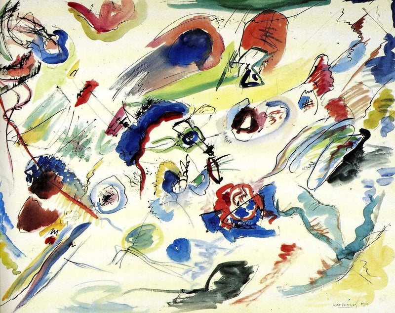 Zonder titel - Vassily Kandinsky