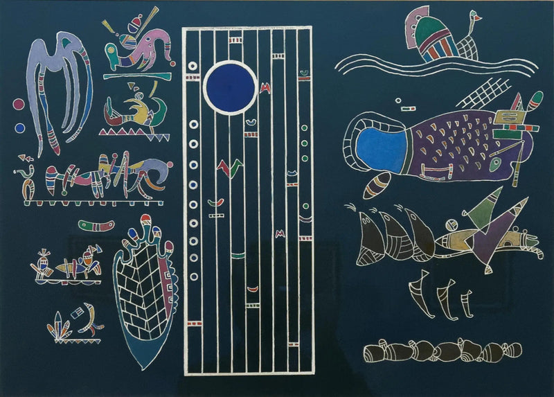Zonder titel - Vassily Kandinsky