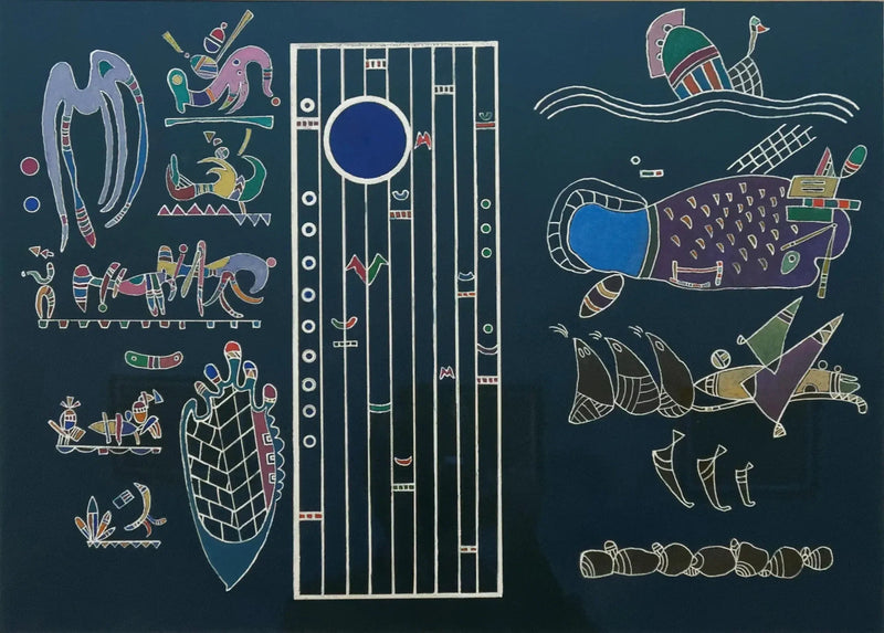 Zonder titel - Vassily Kandinsky