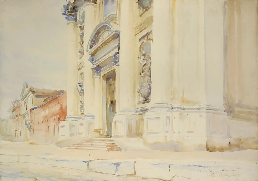 Santa Maria dei Gesuati, Venetië - John Singer Sargent