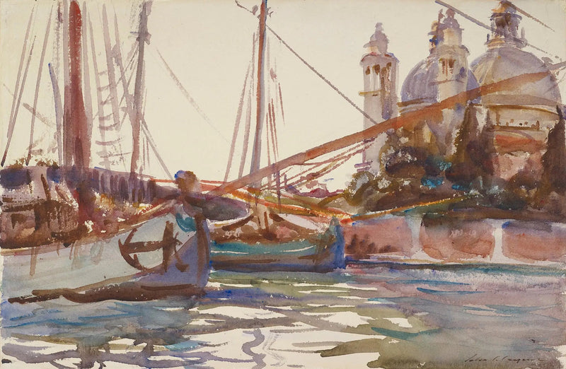 Santa Maria della Salute, Venetië - John Singer Sargent