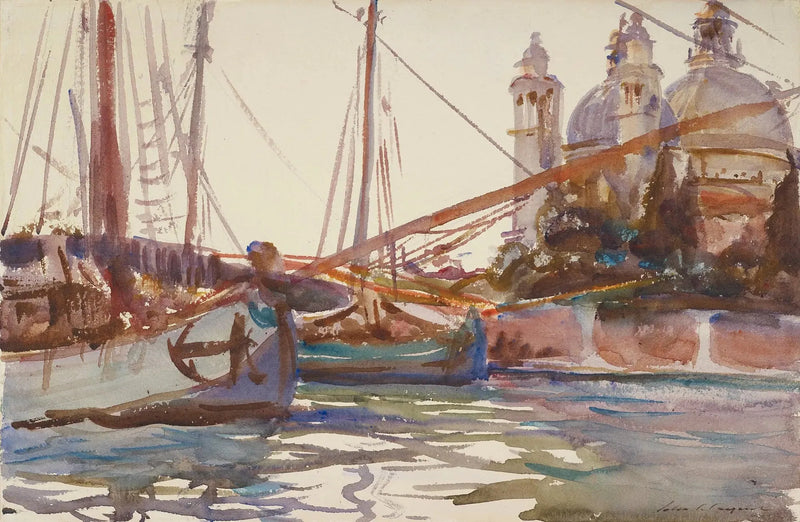 Santa Maria della Salute, Venetië - John Singer Sargent