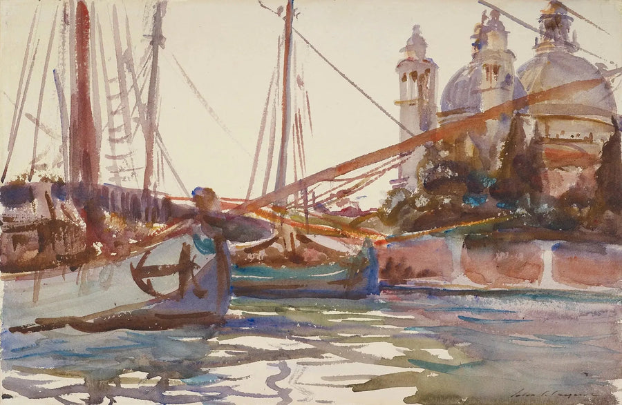 Santa Maria della Salute, Venetië - John Singer Sargent