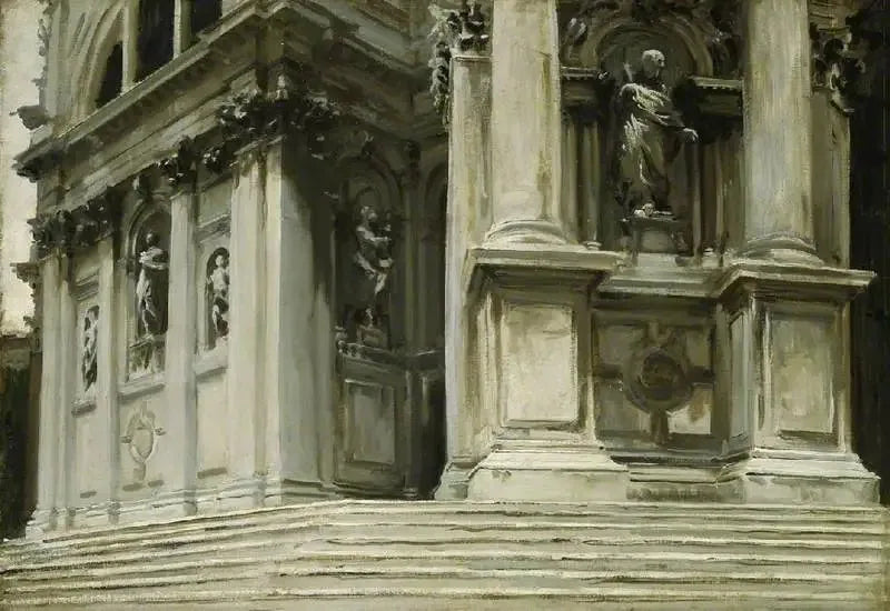 Santa Maria della Salute, Venetië - John Singer Sargent
