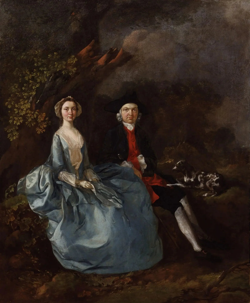 Sarah Kirby (née Bull); (John) Joshua Kirby - Thomas Gainsborough

Source:
Sarah Kirby (née Bull); (John) Joshua Kirby - Thomas Gainsborough
