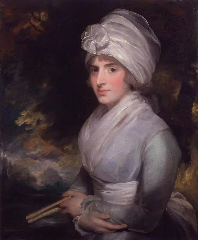 Sarah Siddons (née Kemble) - Gilbert Stuart image 1 tableau peint à l’huile sur toile