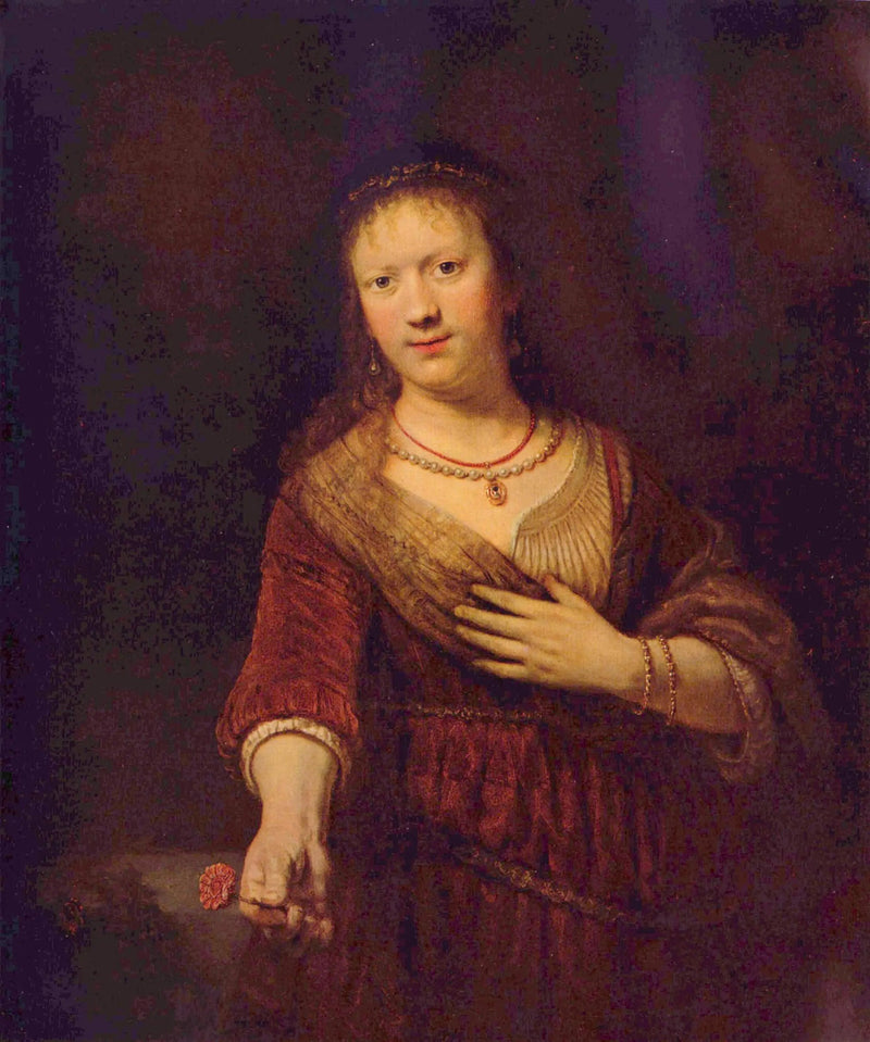 Saskia en Flora - Rembrandt