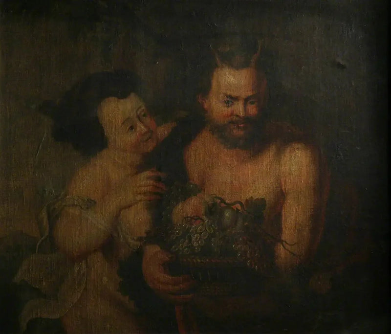 Satire en een meisje - Peter Paul Rubens