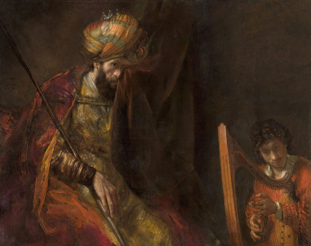 Saul en David - Rembrandt