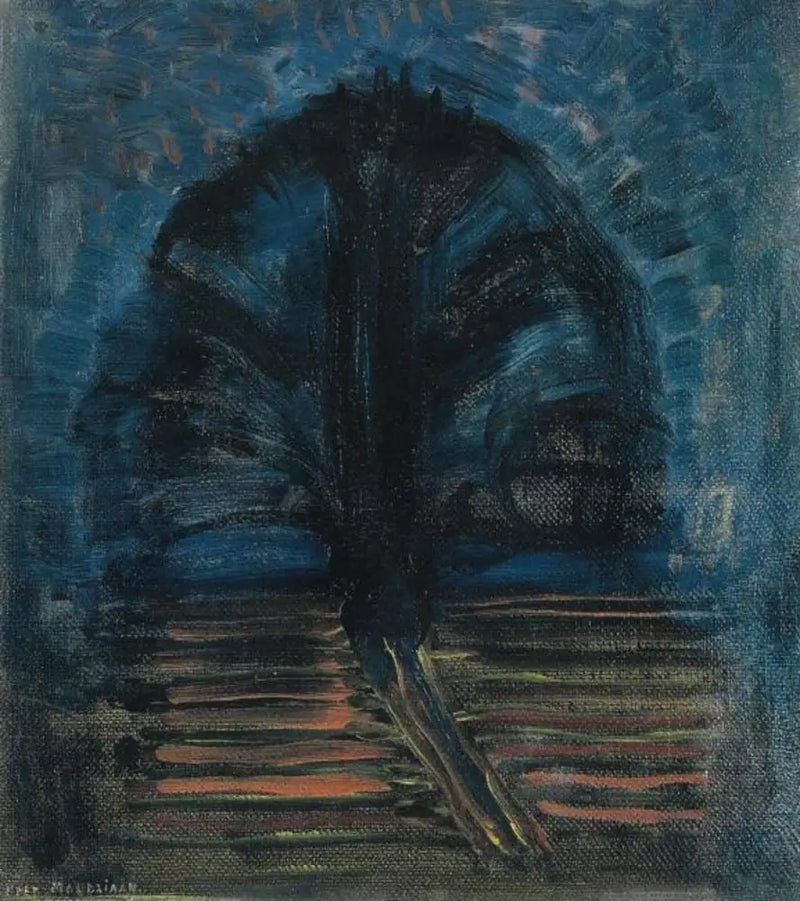 Blauwe Wilg II - Piet Mondrian