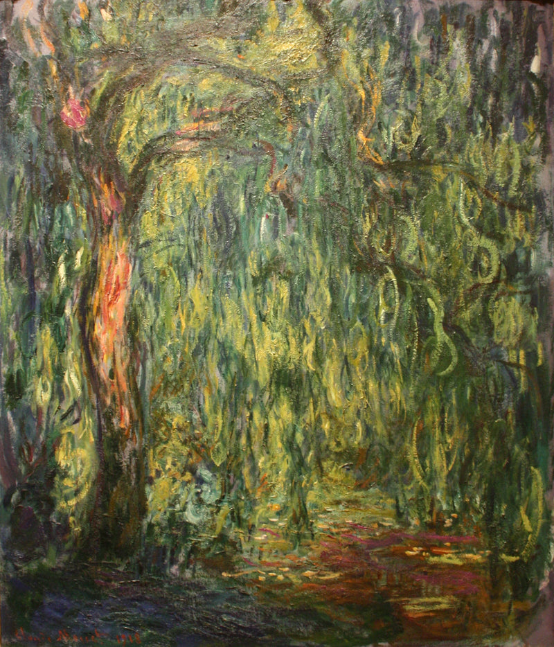 De treurwilg - Claude Monet