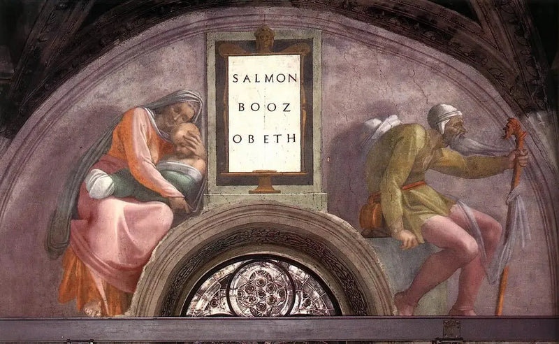 Zalm, Booz en Jobed - Michelangelo