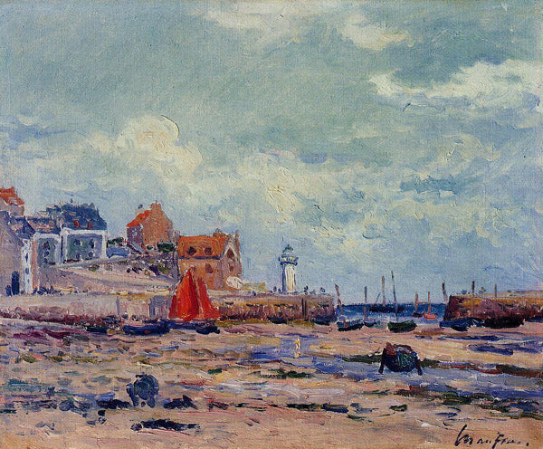 Sauzon bij laagwater - Maxime Maufra