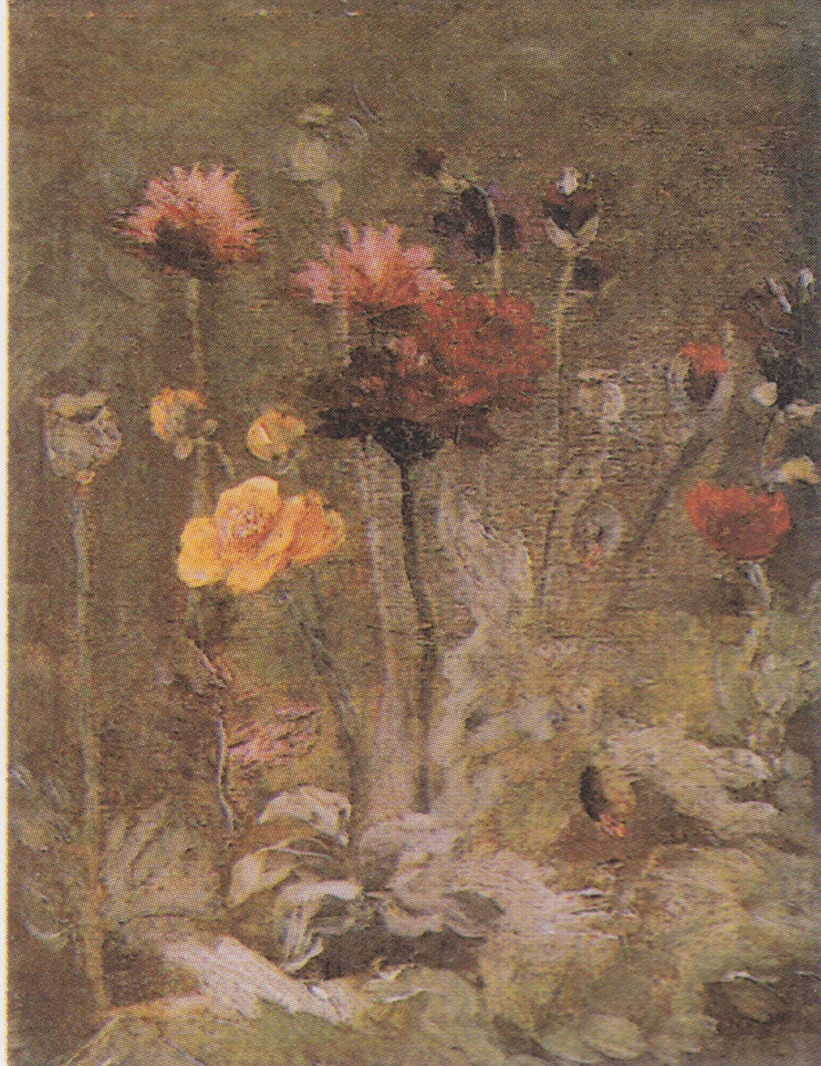 Stilleven met scabieuse en ranonkel - Vincent van Gogh