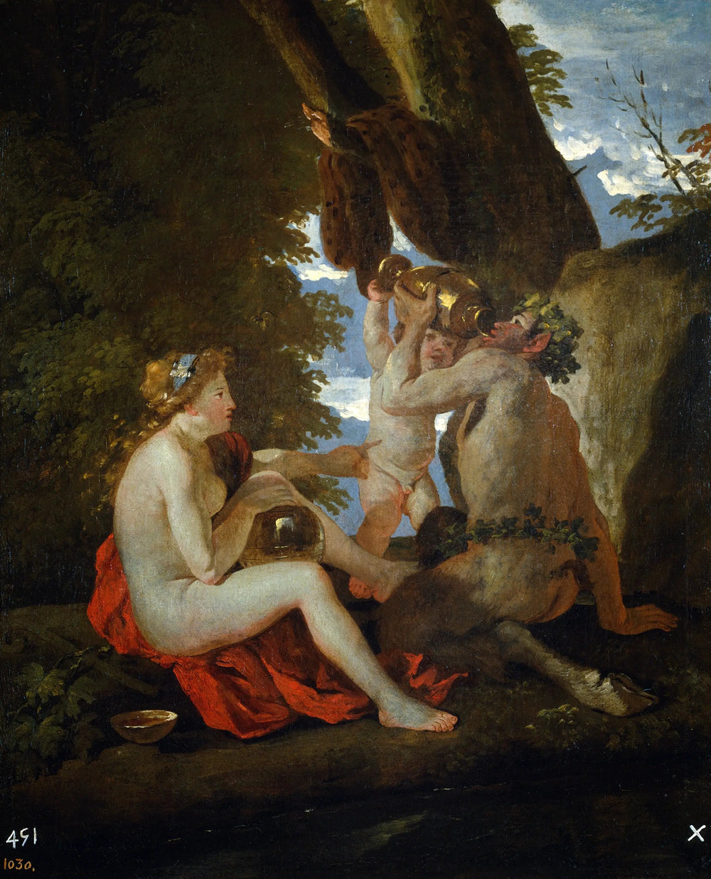Scène bachique - Nicolas Poussin - Alpha Reproduction