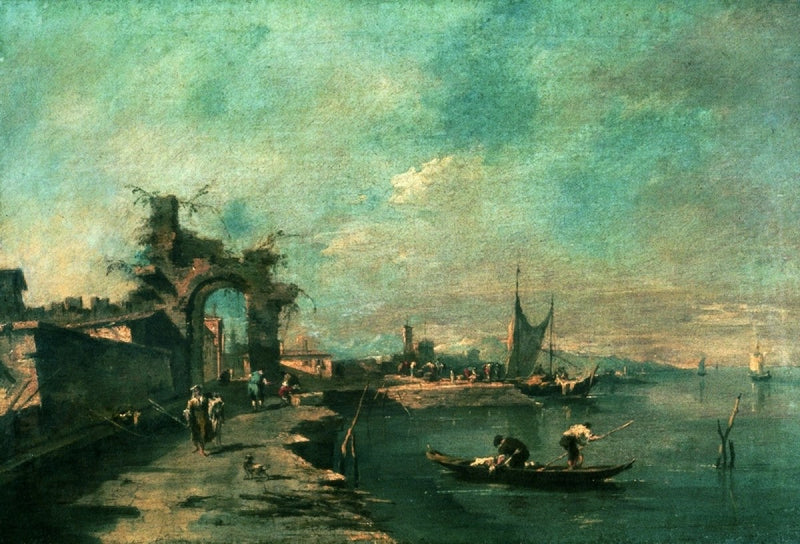 Kustscène - Francesco Guardi