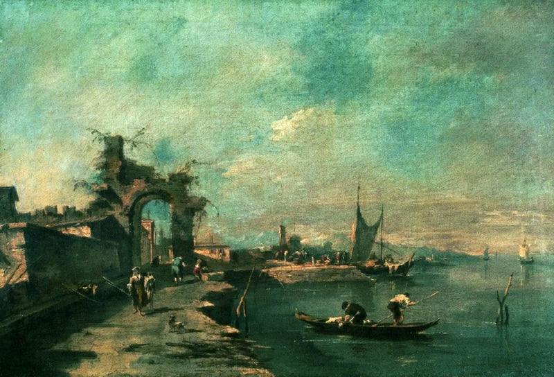 Kustscène - Francesco Guardi