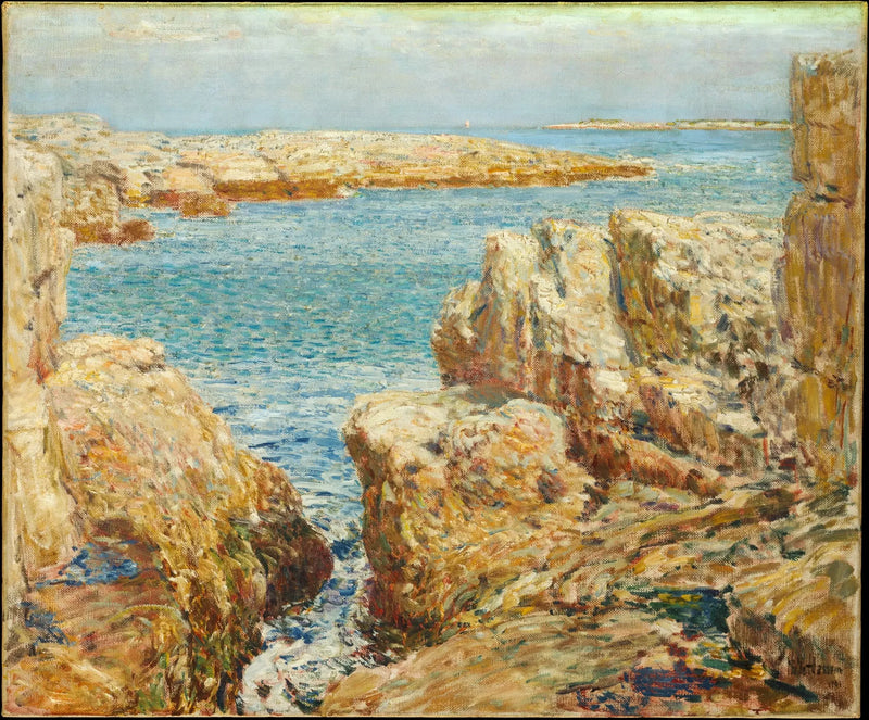 Kustlandschap, Shoals-eilanden - Childe Hassam

Source:
Scène côtière, îles Shoals - Childe Hassam