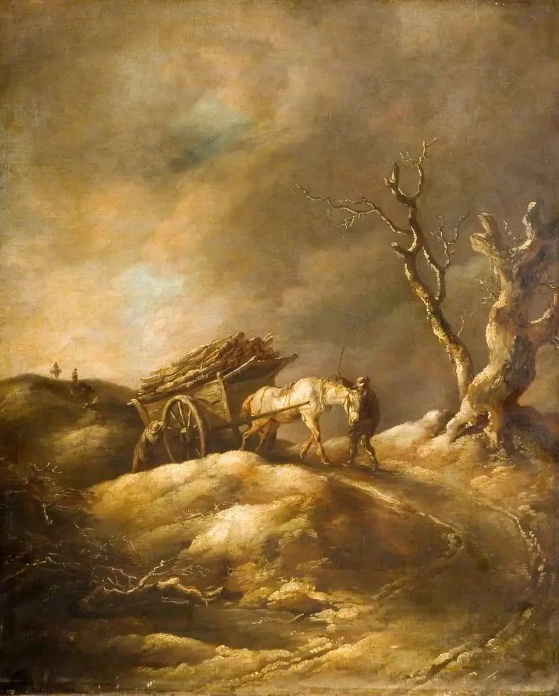 Winterlandschap met paard en kar - Thomas Gainsborough

Source:
Scène d'hiver avec cheval et charrette - Thomas Gainsborough