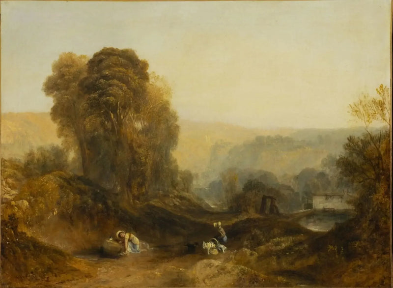 Scène in Derbyshire - J. M. W. Turner