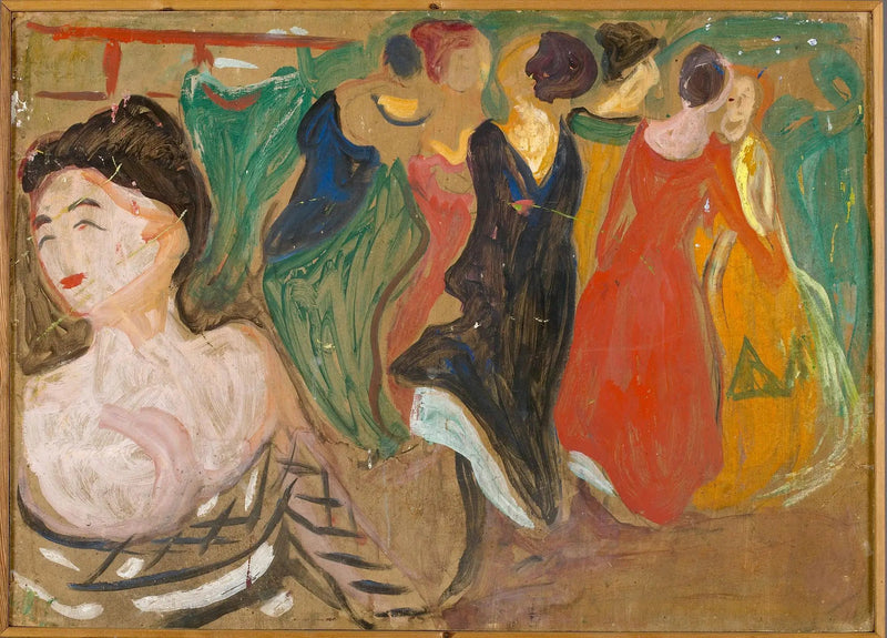 Bordel scène - Edvard Munch