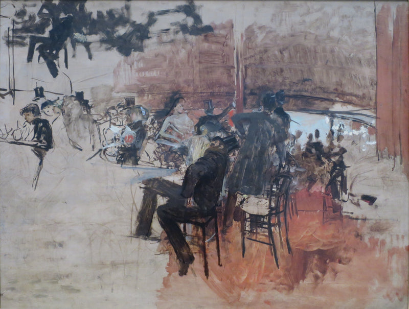 Koffiescène - Giovanni Boldini