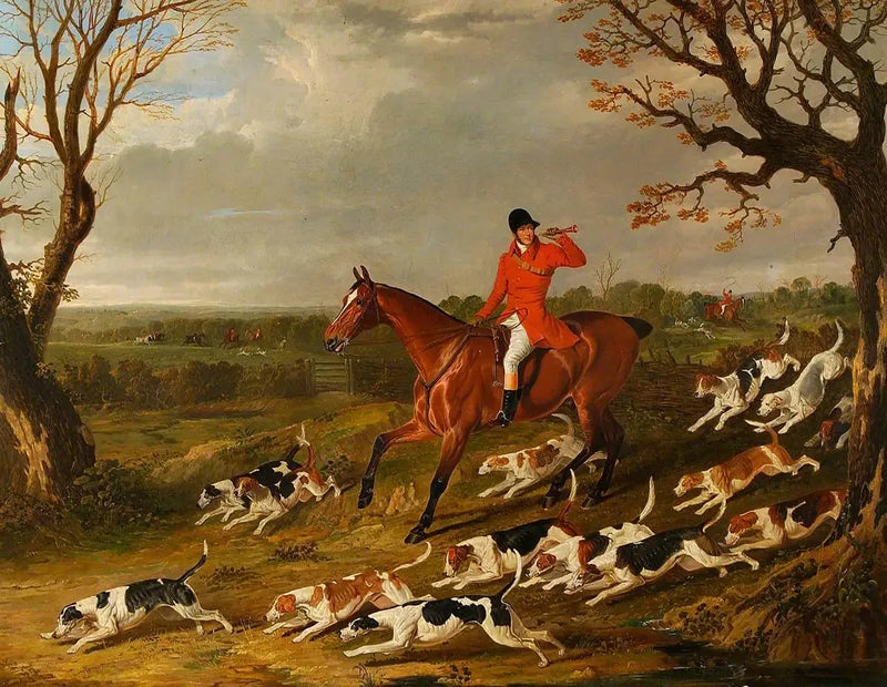 Jachtscène met foxhounds - John Frederick Herring, Sr.

Source:
Scène de chasse avec des foxhounds - John Frederick Herring, Sr.