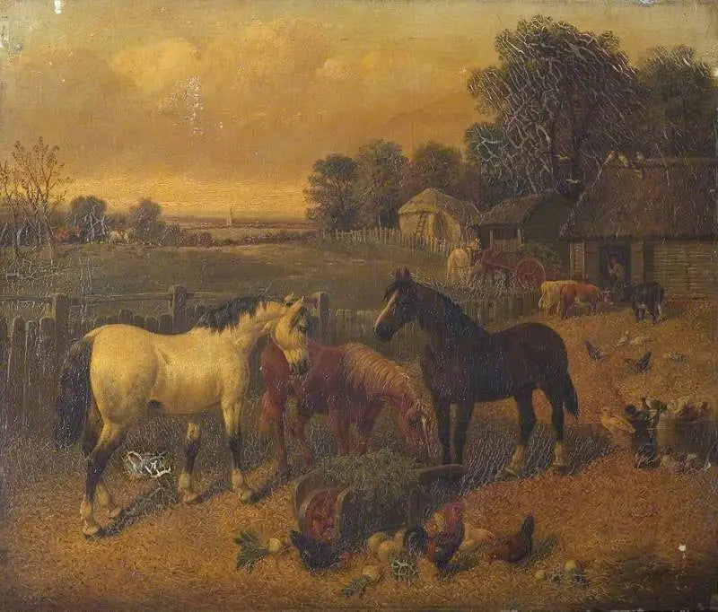 Boerderijsituatie - John Frederick Herring, Sr.

Source:
Scène de ferme - John Frederick Herring, Sr.