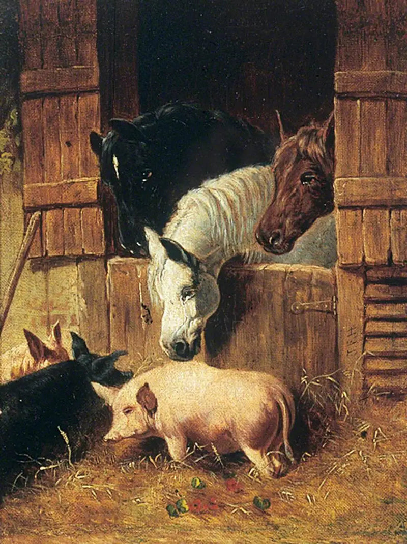 Boerderij scène - John Frederick Herring, Sr.

Source:
Scène de ferme - John Frederick Herring, Sr.