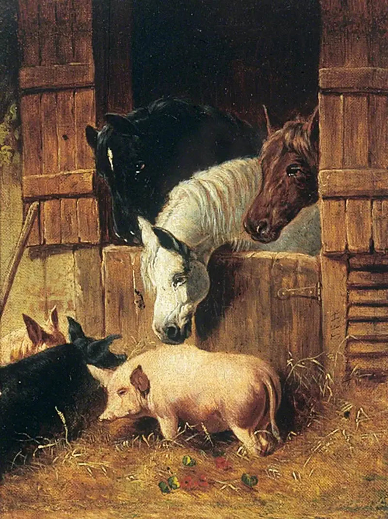 Boerderij scène - John Frederick Herring, Sr.

Source:
Scène de ferme - John Frederick Herring, Sr.