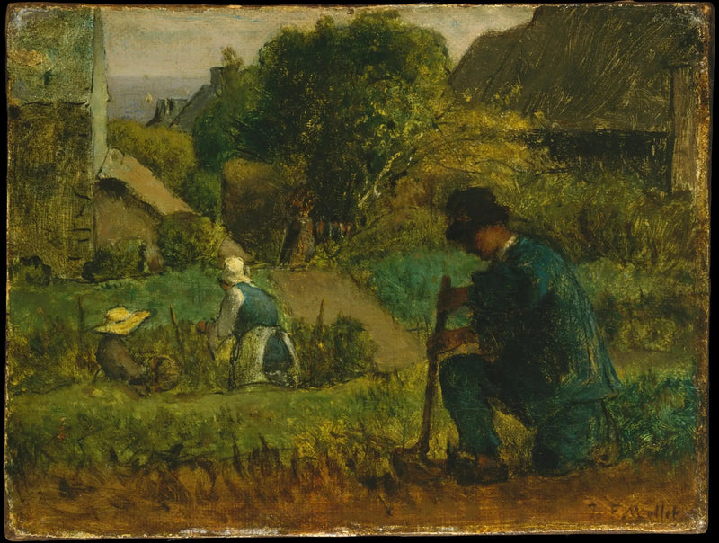 Tuin scène - Jean-François Millet