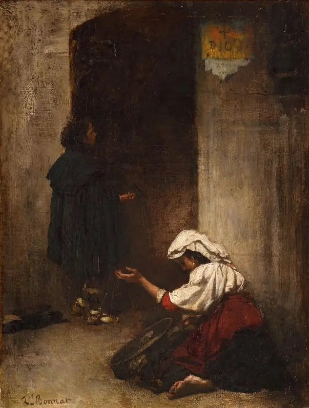 Barmhartigheidsscène - Léon Bonnat