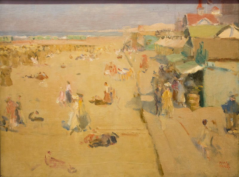 Strandscène in Scheveningen - Isaac Israëls