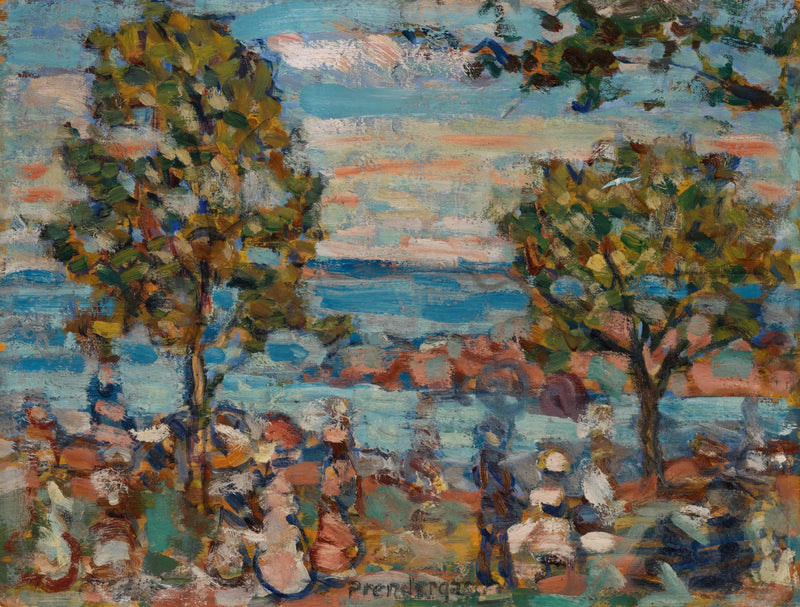 Strand scène met twee bomen - Maurice Prendergast

Source:
Scène de plage avec deux arbres - Maurice Prendergast