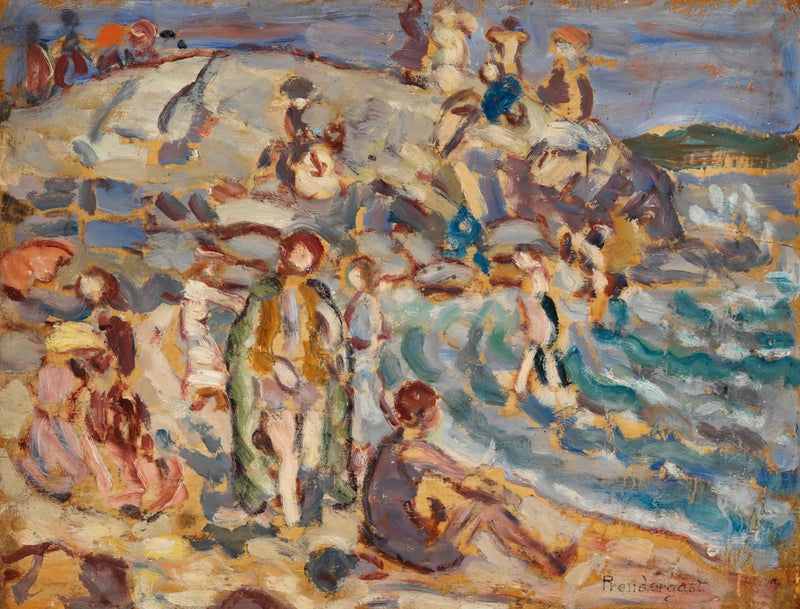 Strandscène en heuvel - Maurice Prendergast

Source:
Scène de plage et colline - Maurice Prendergast