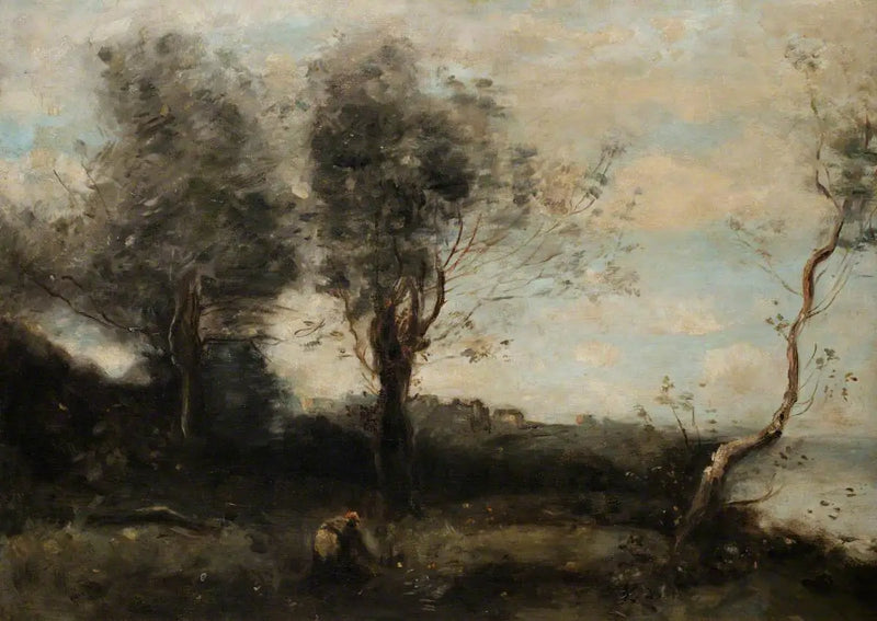 Rivierenscène - Jean-Baptiste Camille Corot