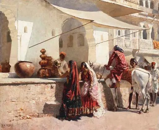 Straatscène uit Rajasthan - Edwin Lord Weeks

Source:
Scène de rue du Rajasthan - Edwin Lord Weeks