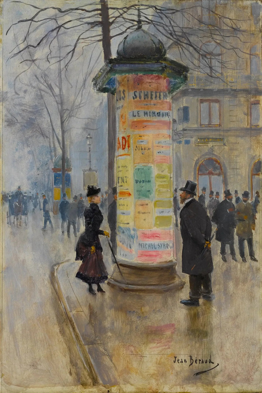 Straatscène in Parijs - Jean Béroud

Source:
Scène de rue parisienne - Jean Béraud