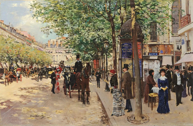Straatscène in Parijs - Jean Béroud

Source:
Scène de rue parisienne - Jean Béraud