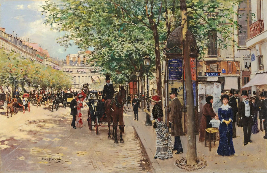 Straatscène in Parijs - Jean Béroud

Source:
Scène de rue parisienne - Jean Béraud