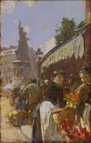 Straatscène op Place Clichy, Parijs - Childe Hassam

Source:
Scène de rue Place Clichy, Paris - Childe Hassam