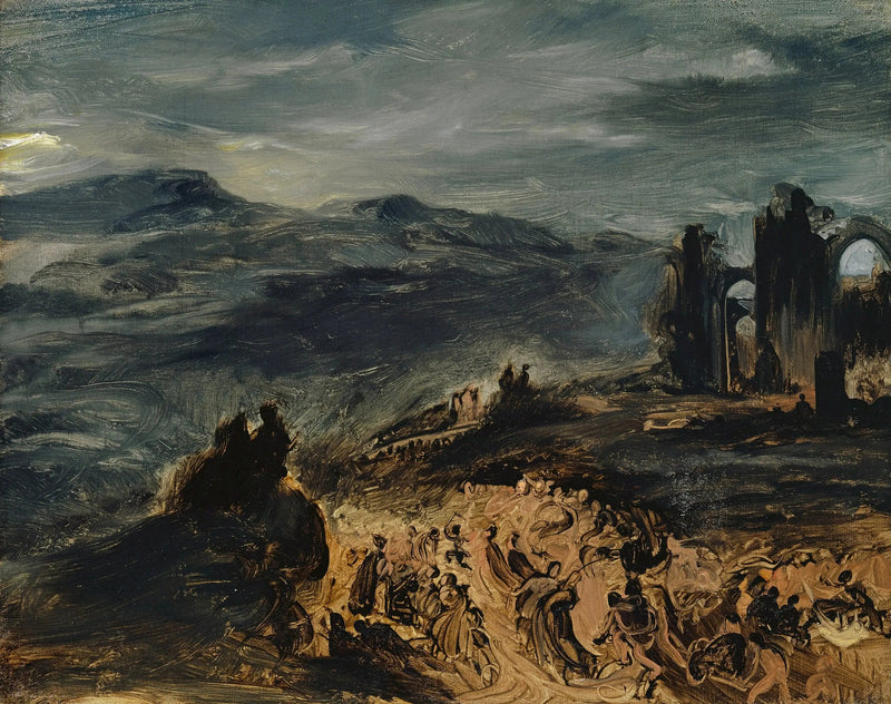 Sabbatscène - Eugène Delacroix