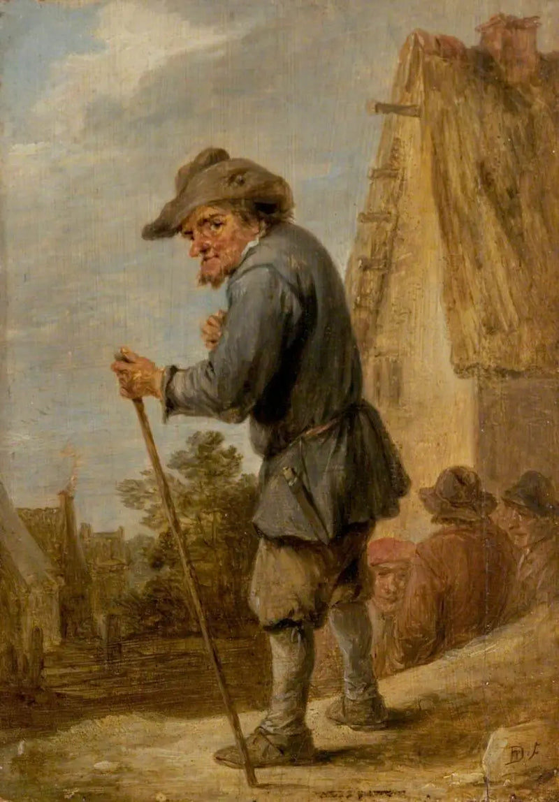 Dorpsscène met vier boeren - David Teniers de Jonge

Source:
Scène de village avec quatre paysans - David Teniers le Jeune