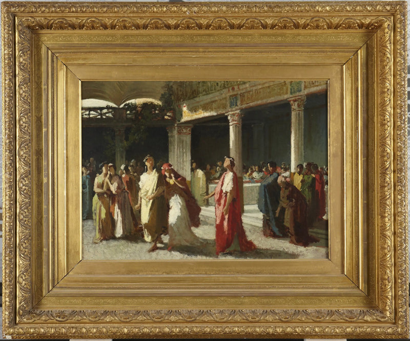 Dramatische scène in een rechtbank - Frederic Leighton

Source:
Scène dramatique dans un tribunal - Frederic Leighton