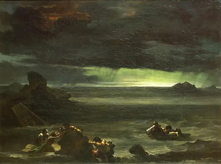 Scène van de zondvloed - Théodore Géricault